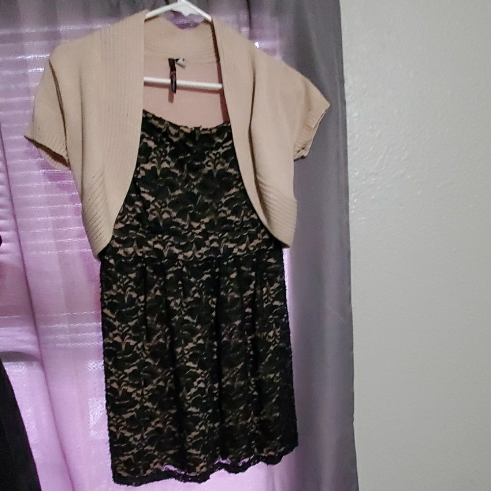 Strapless dress